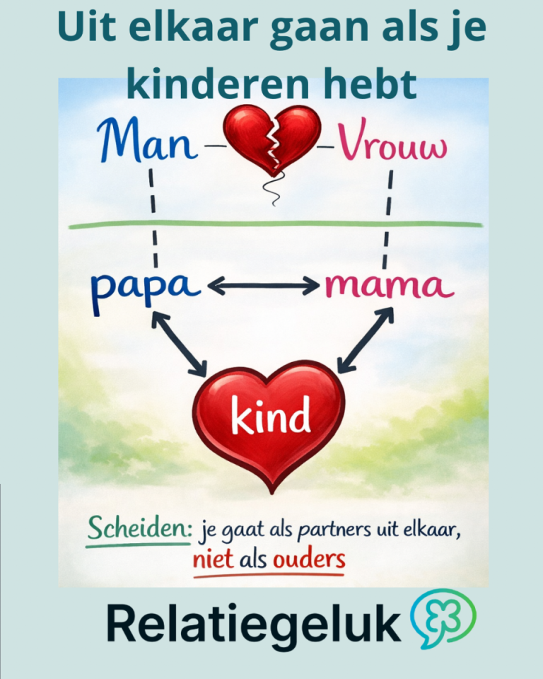 Uit elkaar gaan met kinderen